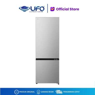 LG KULKAS FREEZER BAWAH INVERTER GNB389FLDM 100W