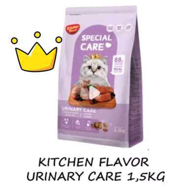 KITCHEN FLAVOR URINARY SPECIAL CARE cat 1.5KG S/O cat food murah