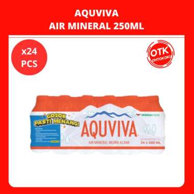 AQUVIVA AIR MINERAL MURNI ALAMI AIR MINUM KEMASAN 250ml - 1 Dus