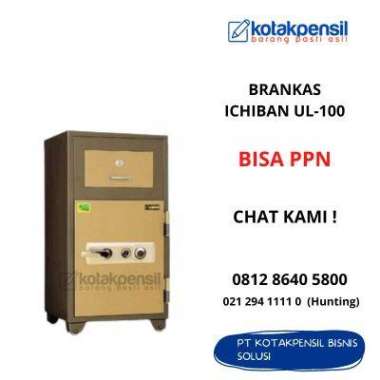 Brankas ICHIBAN UL-100 UL 100 Drawer Trap |Brankas Besar|Brankas Uang dan Emas Tahan Api | Brangkas