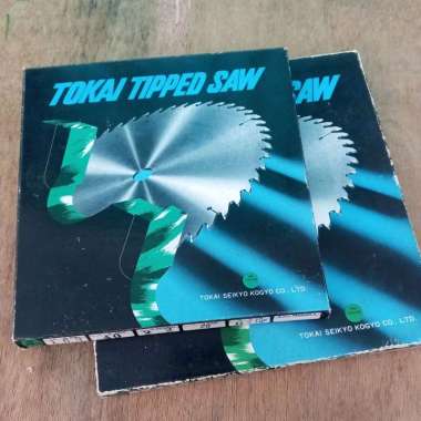 TOKAI Tipped Saw Circular Saw Blade Mata Potong Kayu 160/40T 180/60T Seikyo Kogyo Japan 180/60T