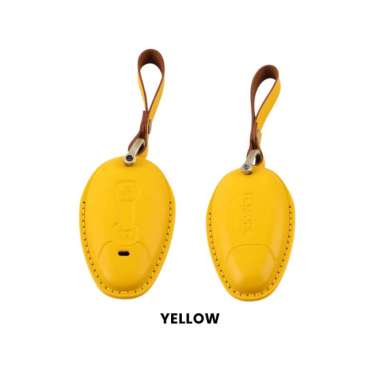 Gantungan Kunci Sepada Motor Vespa Matic Remote Control Keyless Yellow
