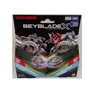 TAKARA TOMY Beyblade X S1 BXG37 BXG 37 Transformers Optimus PRIMAL vs Starscream 982487