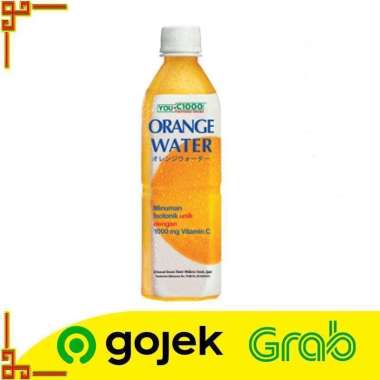You C 1000 orange water botol plastik 500ml