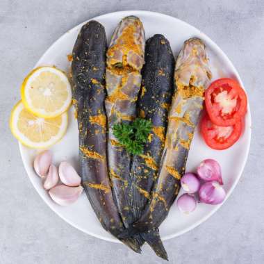 Ikan Lele Ungkep Bumbu Kuning (450 - 500 gram / pack)