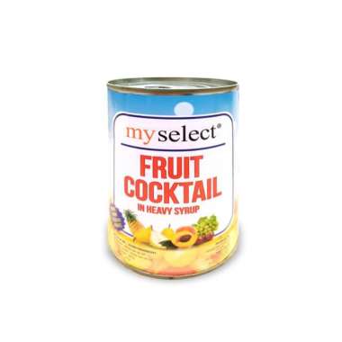My Select Buah Kaleng Fruit Cocktail (5 Fruit) Kaleng 425 gr
