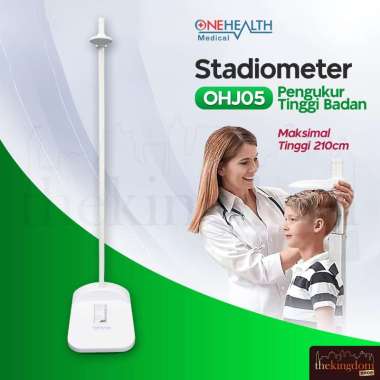 Onehealth OHJ05 Stadiometer Portable Alat Pengukur Tinggi Badan Dewasa Anak