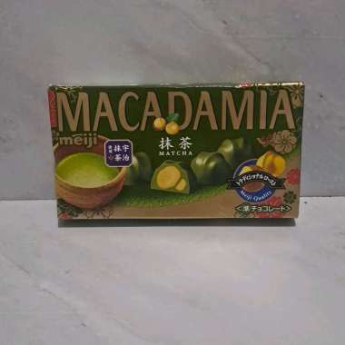 MEIJI MACADAMIA MATCHA 63 GR