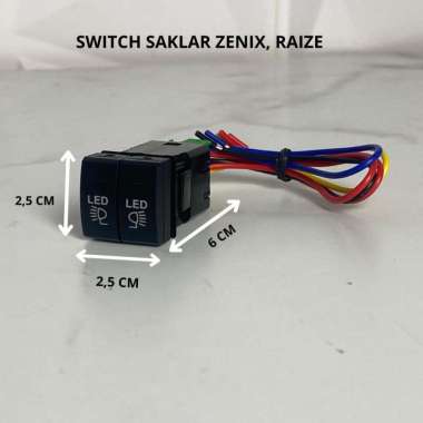 Switch Lampu Saklar Tombol Double Foglamp Toyota