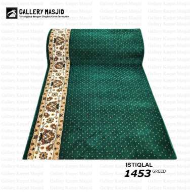 PT. GMI - Karpet Masjid Turki Murah Tebal 12mm Merk Istiqlal / Kapret Mushola / Sajadah Masjid Roll