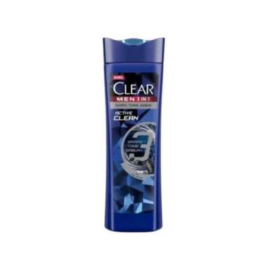Promo Harga Clear Men Shampoo Active Clean 160 ml - Blibli