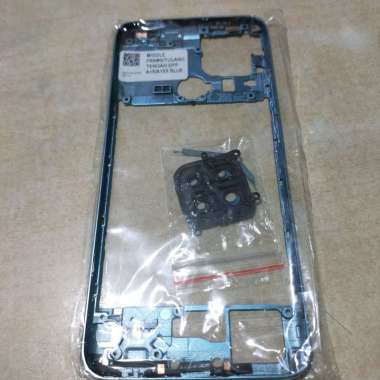 Bazel Tulang Tengah Oppo A15 A15S - Bezel Oppo A15 2020 biru