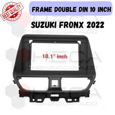 Frame 10" Inch Android Suzuki Fronx 2025 Double Din Android Head Unit Tape Mobil