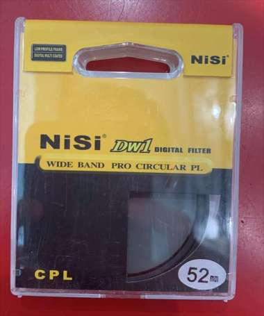 Filter NISI CPL 52mm / Nisi Filter CPL 52 mm