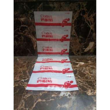 6 Pcs Plester Kutil Mata Ikan Kemasan Merah Putih