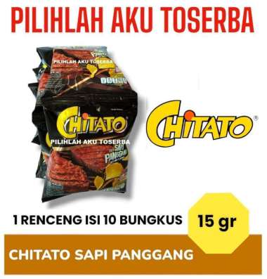 CHITATO SAPI PANGGANG RENCENG - ( HARGA 1 RENCENG )