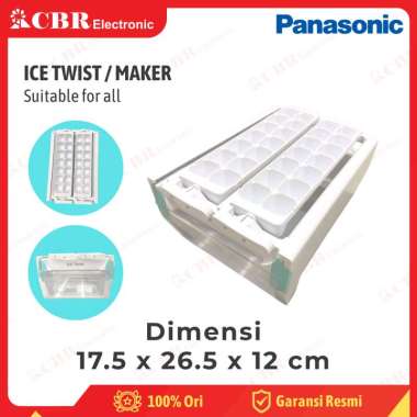 Ice Twist / Ice Maker / Cetakan Es - Original Kulkas Panasonic