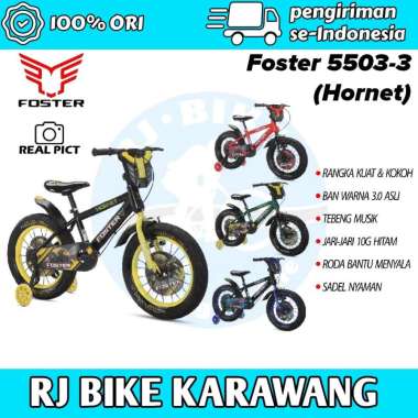SEPEDA ANAK FOSTER BMX 5503-3 HORNET TAWON 12INCH