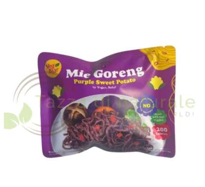 Vegan Baby Mie Goreng / mie goreng veggie noodle vegetarian- Aurum Taste Purple Sweet Potato