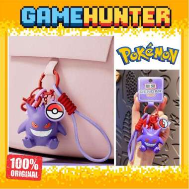 Pokemon Keychain Original Series Figure / Gantungan Kunci Pokemon Original - GENGAR Keychain