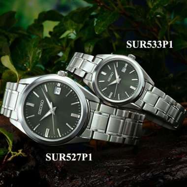 Seiko SUR527 SUR533 Seiko SUR527P1 SUR533P1 Discover More Green Sapphire Crystal 30-40mm Original Ga