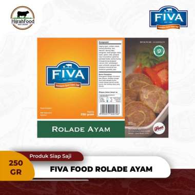 Fiva Food Rolade Daging Sapi / Ayam | Beef / Chicken Rollade - 250 gram Rolade Ayam