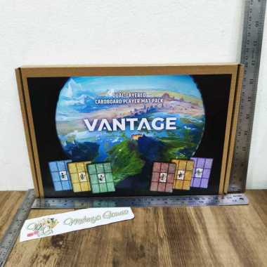 Vantage Dual-Layered Cardboard Player Mat Pack Board Game Playmats