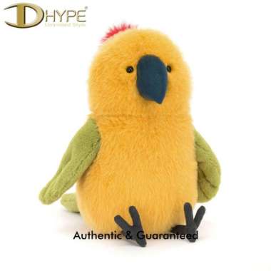 JELLYCAT BUDGEBY PARROT DOLL 100% ORIGINAL