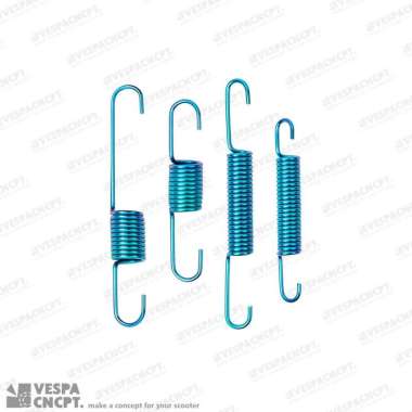 Titanium Per Standar Set Zegna Ice Blue Vespa Sprint Primavera Standar Samping & Tengah