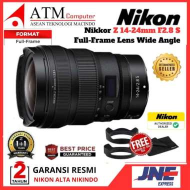 Nikon Z 14-24mm f2.8 S / Lensa Nikon NIKKOR Z 14-24mm Garansi Resmi
