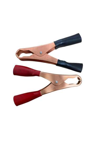 Jepit Aki Besar 10cm Tembaga + Hitam Merah | Jepitan Accu Mobil Motor Kuat