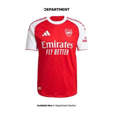 Jersey Bola Pria ADIDAS ARSENAL 25/26 HOME AUTHENTIC JI9516 ORIGINAL M