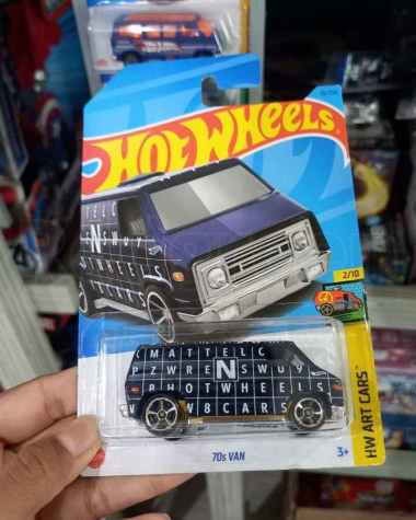 diecast hotwheels series mainan anak mobil mobilan hot wheels series die cast versi 34 70s VAN