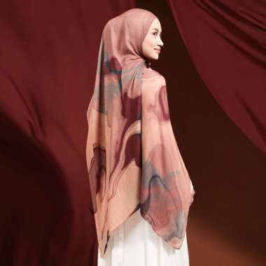 Lozy Hijab - Viscose Printed Modal Shawl (Pashmina Motif Bahan Viscose) Canyon