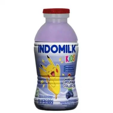 WHS - Indomilk Blueberry Susu Cair [190 mL]