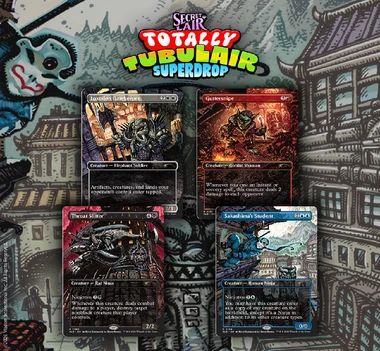 Jual Mtg Secret Lair Toby's Journey By Gary Baseman Foil Edition