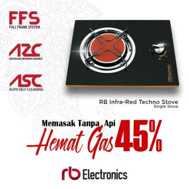 RB Kompor Gas Infrared 1 Tungku | Multifungsi Kompor Tanam & Meja