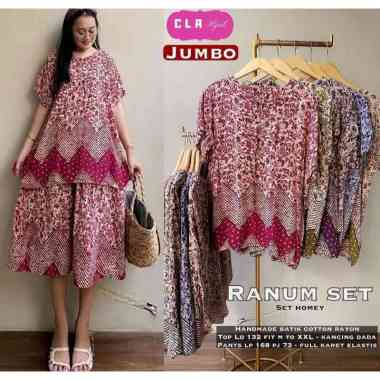 KULOT JUMBO HAVANA DASTER CELANA PENDEK JUMBO SET KULOT JUMBO BAJU DAN CELANA PENDEK JUMBO WANITA DR