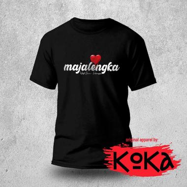 Premium T-shirt - Kaos Khas MAJALENGKA Original by KOKA Kangkaos - MJL1 Lengan Pendek XL