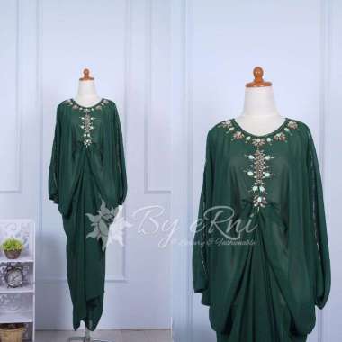 kaftan VIOLET LG baju gamis kaftan wanita remaja muslim terbaru 2021 kekinian termurah mewah origina