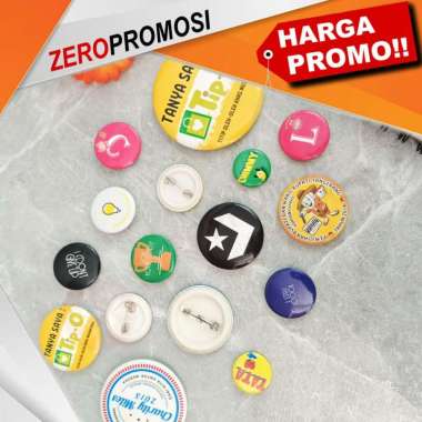 Pin Bros Merchandise Promosi Pin Peniti Custom Ukuran 7,5cm
