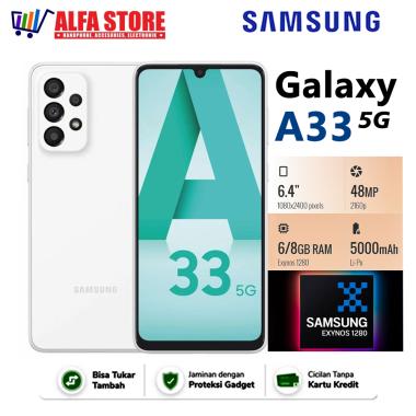 SAMSUNG A33 RAM 8/128GB GARANSI RESMI