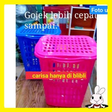 Keranjang Pakaian Kotor/Laundry Tutup Shinpo.