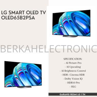 LG TV 4K 65 INCH SMART OLED TV OLED65B2PSA