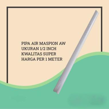 50 CM MASPION PIPA PVC AW 1/2" PIPA PARALON PRALON 1/2 INCH / PIPA AIR MASPION