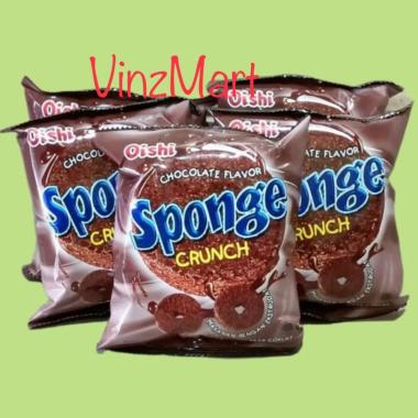 Oishi Sponge Coklat Snack 9gr x 10 pcs