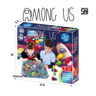 Mainan Anak Among Us Family Game Keluarga Board Game Ludo Seru