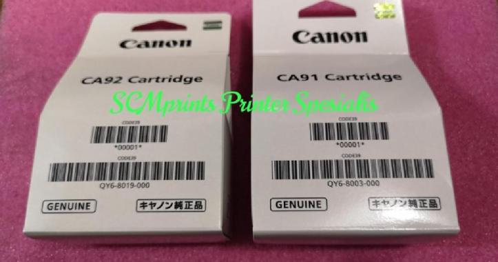 Printhead Cartridge Black Color CA91 CA92 Canon G1000 G2000 G3000 Asli