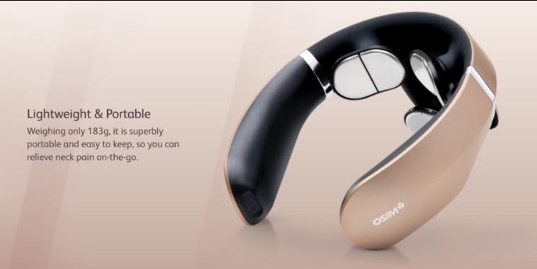 OSIM uNek Pulse Neck Massager, Alat Pijat Pijit Leher Terapi Leher