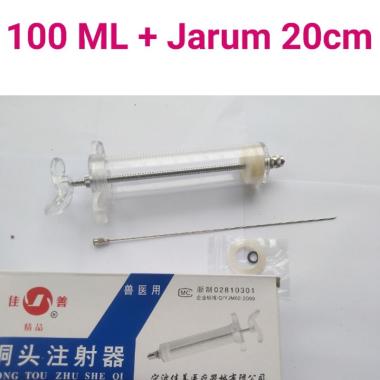 suntikan parfum jarum panjang 20cm 10ml cc tinta printer laboratorium 20cc 30ml 50ml 100cc spuit lar